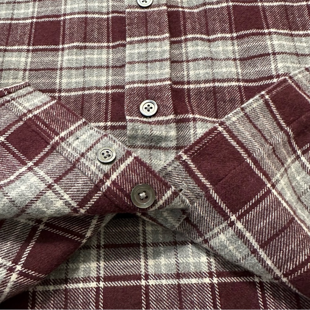 Rails Button Down Flannel Plaid Men’s Shirt Red/G… - image 6